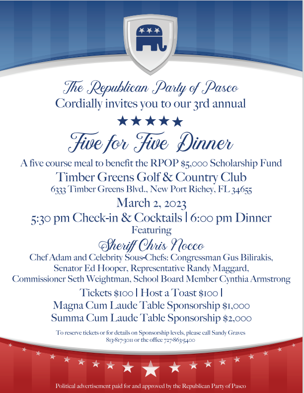Five for Five Information Flyer